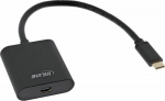 Adapter USB InLine USB-C - DisplayPort Mini Czarny (64105B)