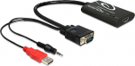 Delock HDMI to VGA Adapter with Audio