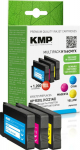 KMP Patrone HP 953XL (1CC21AE) Multip. 2000 S. Hybrid chip refilled