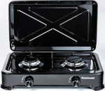 Countertop Hob Gas Ravanson K-02TB [black; 2 zone(s)]