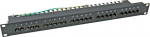 EFB Elektronik EFB-Elektronik - Patch Panel - Rack mountable - CAT 3 - UTP - RJ-45 X 25 - Schwarz, RAL 9005 - 1U - 48.3 cm (19")