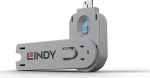 Lindy Usb Type A Port Blocker Key, Blue