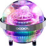 Alphacool 15362 - Pump and Reservoir - Acetal - Messing - Nylon - Chrom - Transparent - 128 mm - 117.5 mm - 128 mm