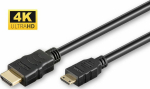 MicroConnect 4K HDMI A-C cable, 5m, Gold plated connector with