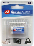 Rocket CR123 Blister pack 1psc