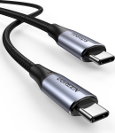 UGREEN 80150 USB C Cable USB 3.2 Gen 2 (3.1 Gen 2) 10 Gbit/s 100 W / black
