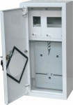 Alfako Metal meter switchgear 1x1F on the electronic counter + 6 security door lock RAL 9003A-RZ9E