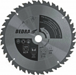 Dedra Circular Saw 350x30mm 24z. z tiles HM i feed limiter - HL35024