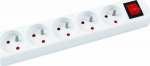 Office Products Surge Protector Power Strip 5 sockets 3 m White (13115341-14)