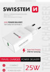 Swissten 25W Travel Charger USB-C PD 3.0