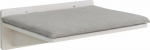 Trixie Platform, dla kota, do for wall mounting, White, wood, 50 &times; 17.5 &times; 36.5 cm, z cushion