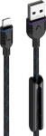 Unisynk USB-A - Lightning Cabe 2m Black
