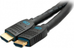 C2G Performance Series Ultra Flexible High Speed | HDMI - HDMI | Max 4096x2160 60Hz 4:4:4 | Svart | 7.6m