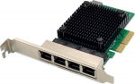 Digitus 4PORT RJ45 SERVERNIC RTL8125B, 25 GBITS 10/100/1000/2500MBIT/S