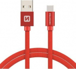 Swissten Textile Universal Quick Charge 3.1 USB-C Data and Charging Cable 2m