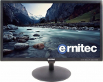 Ernitec 24" PoE Powered Surveillance, monitor for 24/7 Use, 1080P