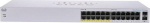 Cisco Cisco switch CBS110-24PP, 24xGbE RJ45, 2xSFP (combo with 2 GbE), fanless, PoE, 100W - REFRESH