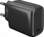 Wentronic Goobay Charger Fast Charger USB-C PD (20 W) czarny