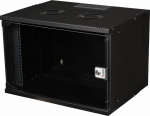 Equip Eco Mount - Schrank Netzwerkschrank - 540 x 400 mm - suitable for Wandmontage - Schwarz, RAL 9005 - 7U - 48.3 cm (19")