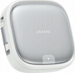 Kabel USB Usams USB-A - USB-C + microUSB + Lightning 1 m Silver (USA1023)