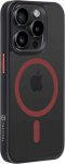Tactical MagForce Hyperstealth 2.0 Cover for iPhone 15 Pro / black/red
