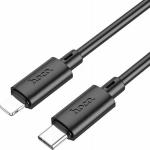 Kabel USB Hoco USB-C - USB-C 1 m Czarny (HOCOACC8)