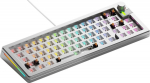 Glorious PC Gaming Race Glorious GMMK 3 Pro 65 % Custom Gaming-Tastatur - Barebone, ANSI layout, silber