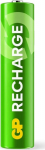 GP Batteries GP Recharge Rechargeable Battery, Size AAA, 650 mAh (4-pack)