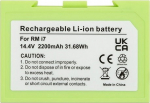Extra Digital Battery for IROBOT Roomba i7, 14.4V, 2.2Ah, Li-ion