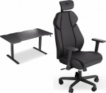 Endorf desk Endorf desk Endorfy Atlas L Czarne 150 cmx78 cm + Armchair Meta BK czarny
