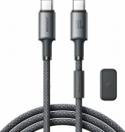 Kabel USB Joyroom USB-C - USB-C 1.2 m Szary (JYR1122)