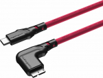 Kabel USB Ednet USB-C - microUSB 2 m Pink (MTC-231M)