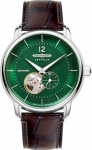 ZEPPELIN LZ120 Open Heart Automatic Men&rsquo;s Watch 8166-4 / silver