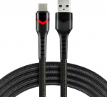 Kabel USB Usams USB-C - USB-C 1 m Czarny (CBB-1CBR)