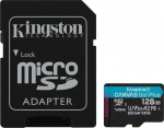 KIN Karta microSD 128GB CanvasGo! Plus 200MB/s A2 U3 V30 + adapter