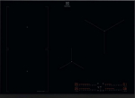 Electrolux EIS77453 Built-in Induction hob 4 zone(s) Black