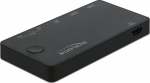 DELOCK Switch KVM HDMI / USB-C 4k 60Hz USB2.0
