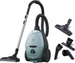 Electrolux PD82-4MB niebieski - Moc [W]:600 | Bag capacity [l]: 3.5 | Noise level [dB]: 57 | Color: niebieski