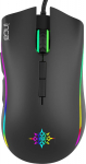 INCA Gaming Mouse RGB/ 6400DPI/ 7Tasten/USB 1.60m schwarz retail
