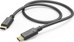 Hama 00201591 Charging Cable, USB-C - USB-C 1.5m black