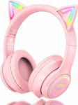 Headphones Onikuma B90 RGB Pink (B90P)