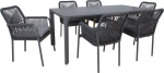 Garden furniture set CARVES table and 6 chairs