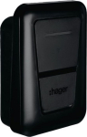 EVCS Hager witty one 11kW 3f RFID Bluetooth charging station with T2 socket