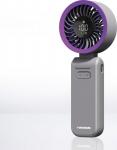Taskuventilaator Tiross 7cm TS-3422 laetava akuga 3600mAh, LED-ekraan, USB-C