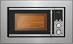Silva-Schneider EBM-G 880E - Integrated - Grill Microwave - 17 l - 700 W - Drehregler - Schwarz - Edelstahl