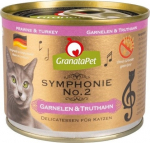 Lucky Lou GranataPet Symphonies No.2 shrimp and turkey wet cat food 200g