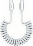 4smarts Spiral cable USB-C do USB-C 240W white