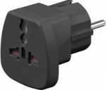 Wentronic GooBay reisiadapter Maailm - Euroopa, must