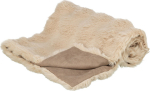 TRIXIE Elli, blanket, For a dog/Cat, plush/suede, sand, 100 x 70 cm