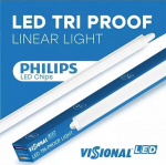 Visional LED Waterproof 50W linear light with PHILIPS diodes 150cm, 4000K